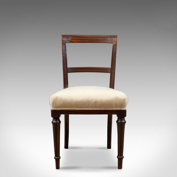 Set of Six Antique Dining Chairs, English, Victorian, Mahogany, Shoolbred, c1840 - London Fine Antiques