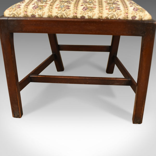 Set of Six Antique Dining Chairs, English Victorian Chippendale Taste Circa 1900 - London Fine Antiques
