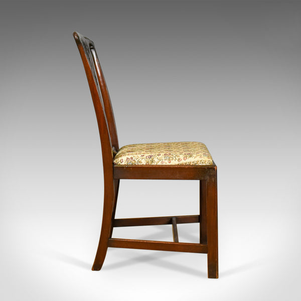 Set of Six Antique Dining Chairs, English Victorian Chippendale Taste Circa 1900 - London Fine Antiques