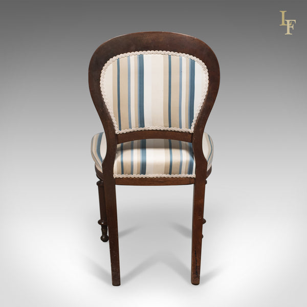 Set of Six Antique Dining Chairs, English, Victorian, Mahogany, Circa 1860 - London Fine Antiques