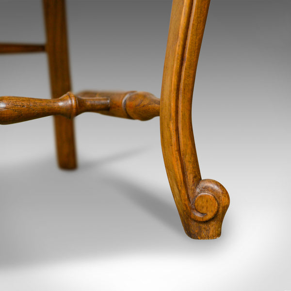 Set of Six Antique Kitchen Chairs, French Country Dining, Circa 1910 - London Fine Antiques