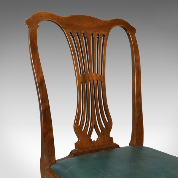 Set of Six Dining Chairs, English, Hepplewhite Revival, Victorian, Circa 1880 - London Fine Antiques
