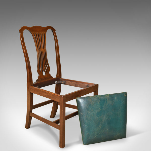 Set of Six Dining Chairs, English, Hepplewhite Revival, Victorian, Circa 1880 - London Fine Antiques
