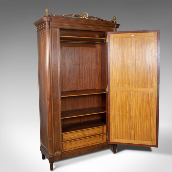 Tall Antique Wardrobe, French, Louis XVI Taste, Constantin Potheau Circa 1910 - London Fine Antiques