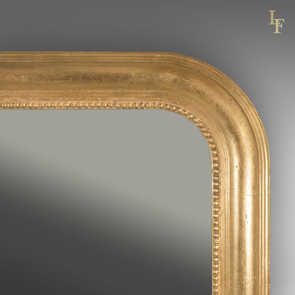 Very Large Overmantel Mirror, Late C20th in Regency Taste, English - London Fine Antiques