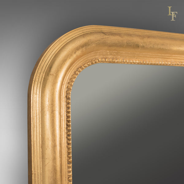 Very Large Overmantel Mirror, Late C20th in Regency Taste, English - London Fine Antiques