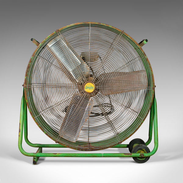Very Large Floor Standing Fan, Powerful, Superdry, Industrial, Cooling - London Fine Antiques