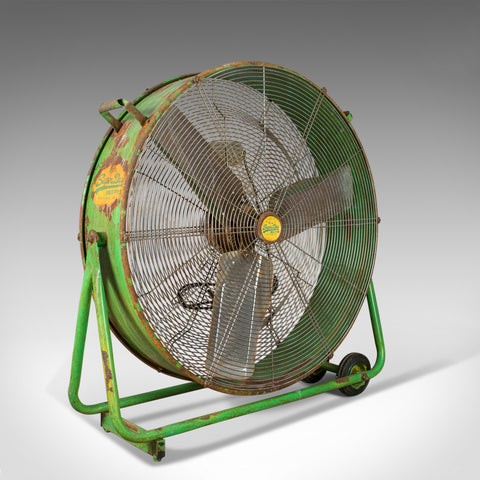 Very Large Floor Standing Fan, Powerful, Superdry, Industrial, Cooling - London Fine Antiques