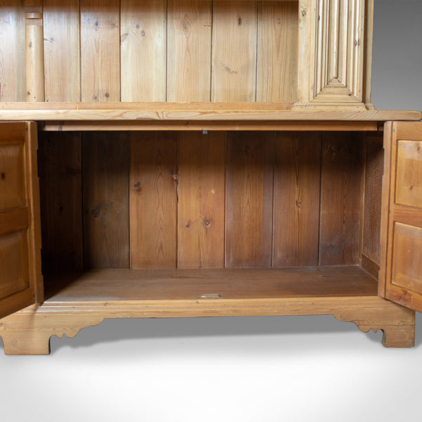 Very Large Pine Dresser, Antique Pine Stocks, Crafted C20th, Classical Revival - London Fine Antiques