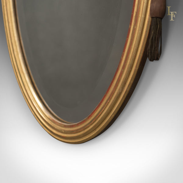 Victorian Antique Wall Mirror, Giltwood & Gesso Frame, Jasperware Plaque, c.1890 - London Fine Antiques