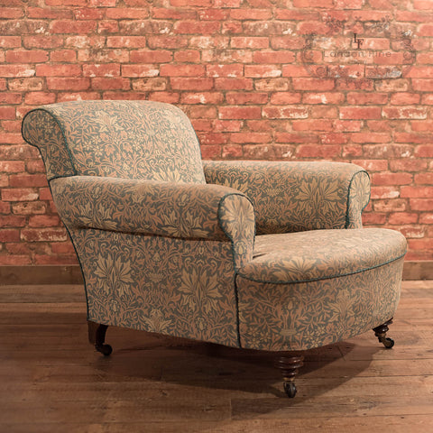 Victorian Armchair, Antique Club Chair c1880 - London Fine Antiques