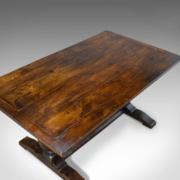 Victorian Refectory Table in 17th Century Taste, Antique, English, Oak, c.1880 - London Fine Antiques