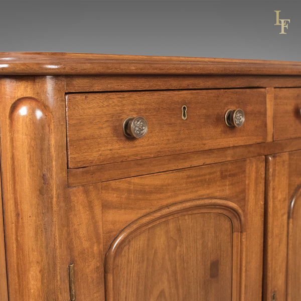 Victorian Ship's Buffet Cabinet, HMS Espiegle Nautical Cupboard, English c.1880 - London Fine Antiques
