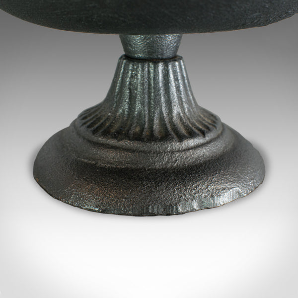 Vintage Garden Bird Bath, English, Iron, Planter or Jardiniere, 20th Century - London Fine Antiques