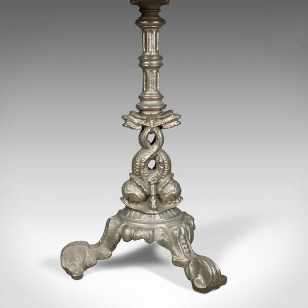 Vintage Marble Specimen Table, Circular, Side, Lamp, Conservatory - London Fine Antiques