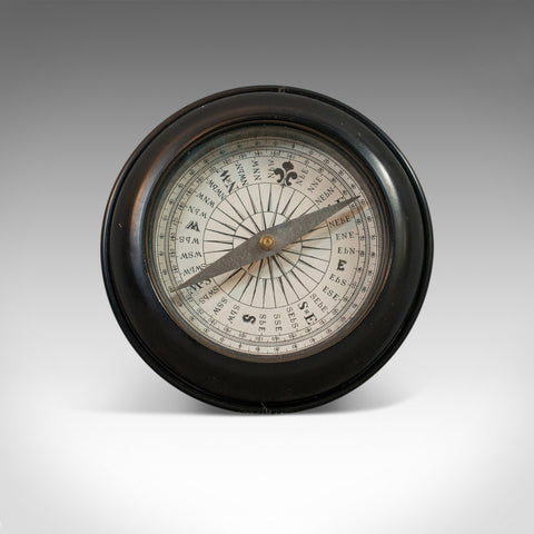 Vintage, Ships Compass, English, Steel, Maritime, Navigation, Circa 1950 - London Fine Antiques