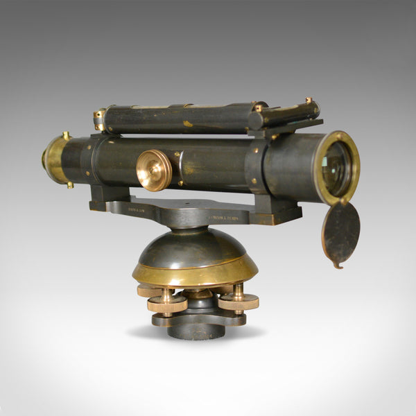 Vintage Surveyors Level in Case, Scientific Instrument, John Davis and Son c1940 - London Fine Antiques