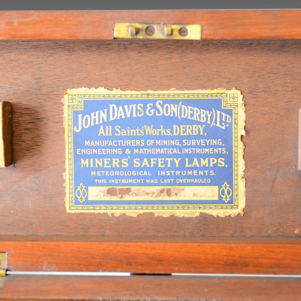 Vintage Surveyors Level in Case, Scientific Instrument, John Davis and Son c1940 - London Fine Antiques