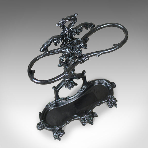 Vintage Umbrella, Stick Stand, Cast Iron, Coalbrookdale Manner, C20th - London Fine Antiques