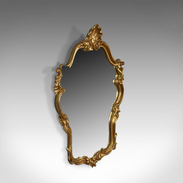 Vintage Wall Mirror, Victorian Rococo Revival Manner, English Late 20th Century - London Fine Antiques