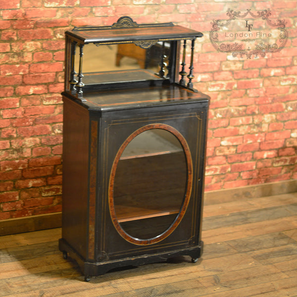 c.1880, Aesthetic Period Display Cabinet - London Fine Antiques