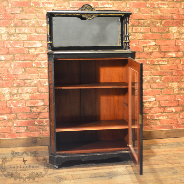 c.1880, Aesthetic Period Display Cabinet - London Fine Antiques