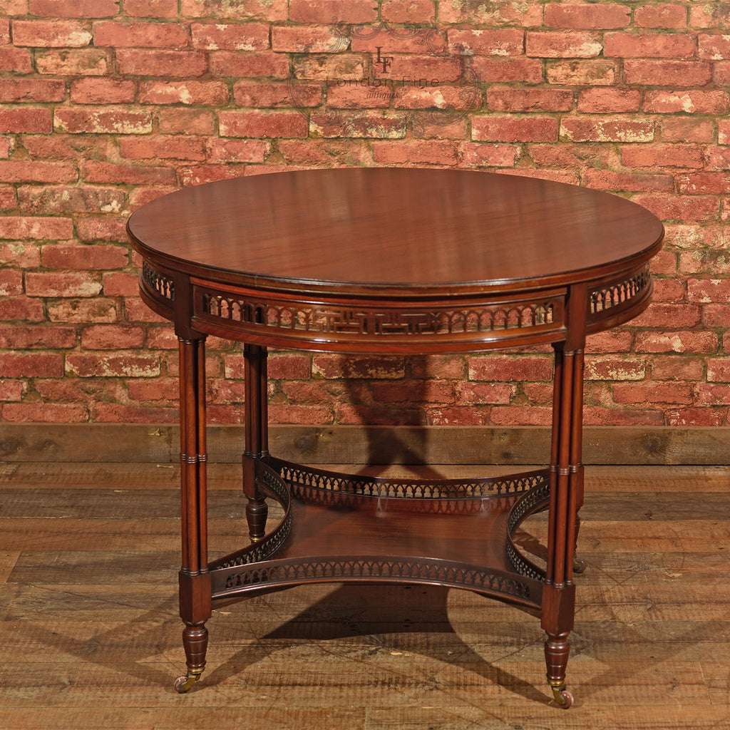 Edwardian Mahogany Centre Table, c.1910 - London Fine Antiques