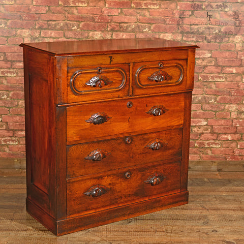 Antique Walnut Chest of Drawers, c.1900 - London Fine Antiques