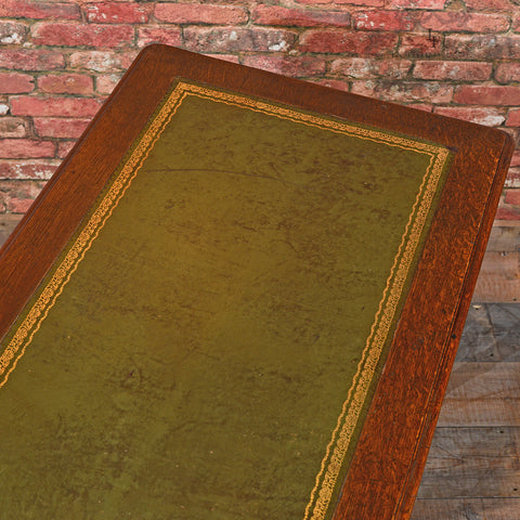 Victorian Leather Top Desk, c.1900 - London Fine Antiques
