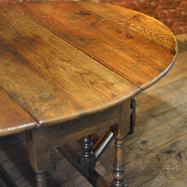 Georgian Oak Gate Leg Table, c.1800 - London Fine Antiques