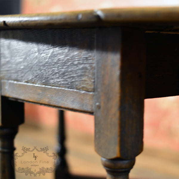 Georgian Oak Gate Leg Table, c.1800 - London Fine Antiques