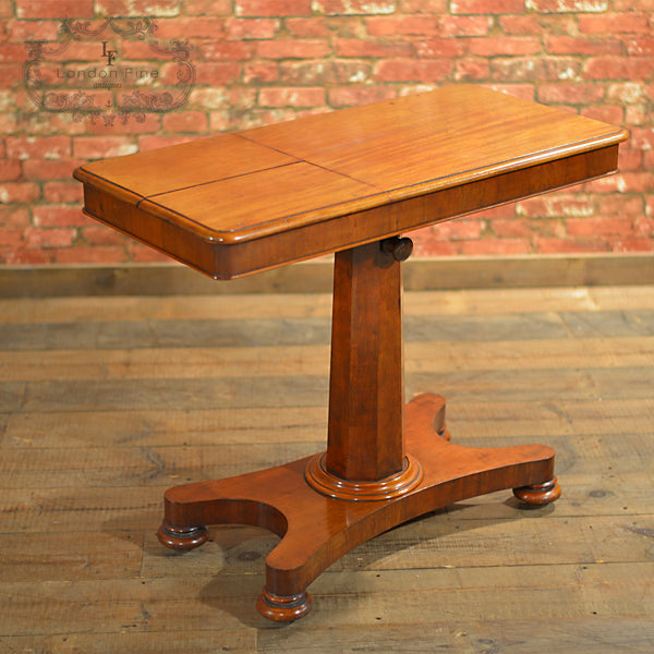 Victorian Adjustable Reading Table - London Fine Antiques