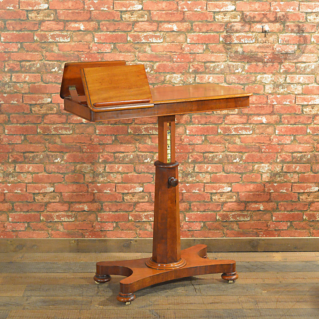 Victorian Adjustable Reading Table – London Fine Antiques