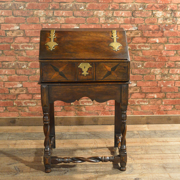 Early C18th Writing Desk on Stand - London Fine Antiques