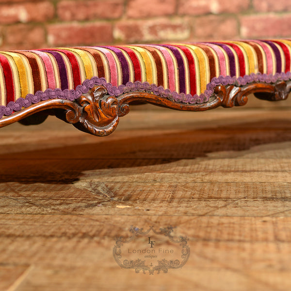 Victorian Foot Stool, Carriage Stool, c.1840 - London Fine Antiques