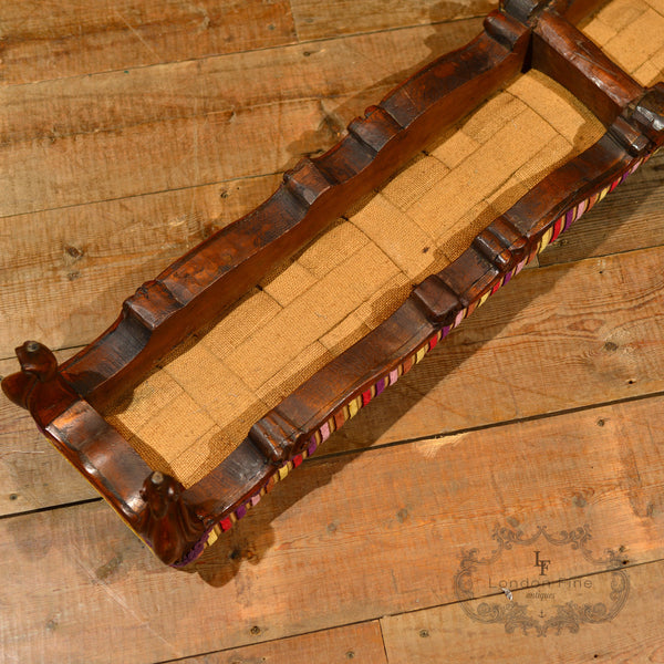 Victorian Foot Stool, Carriage Stool, c.1840 - London Fine Antiques