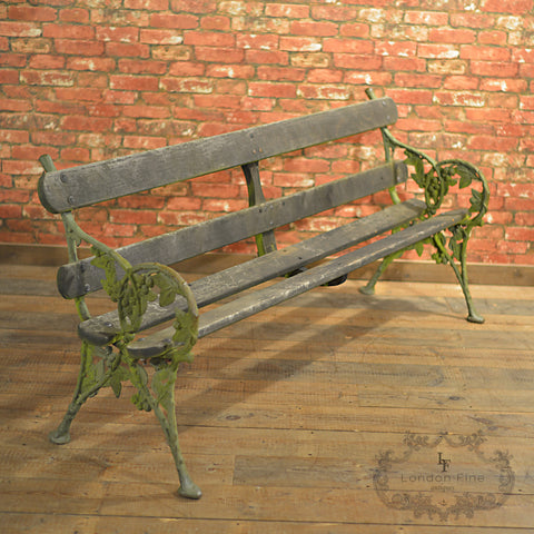 Victorian Garden Bench - London Fine Antiques