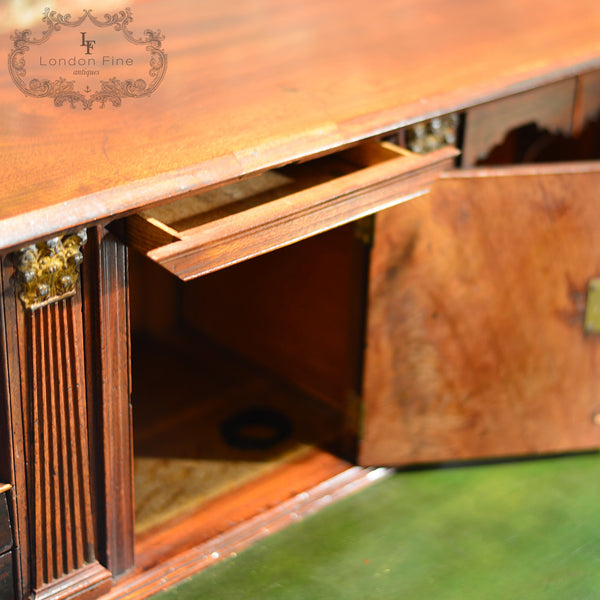George III Mahogany Bureau, c.1780 - London Fine Antiques