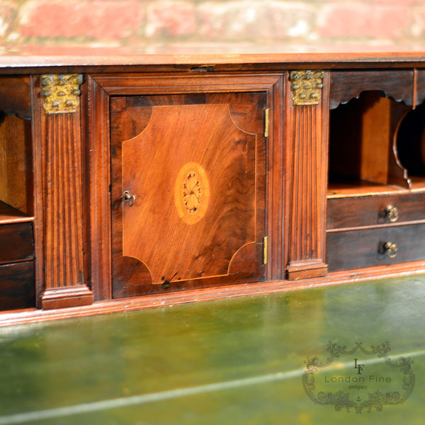 George III Mahogany Bureau, c.1780 - London Fine Antiques