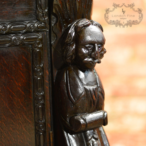 Victorian Library Bookcase - London Fine Antiques