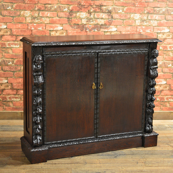 Victorian Library Bookcase - London Fine Antiques