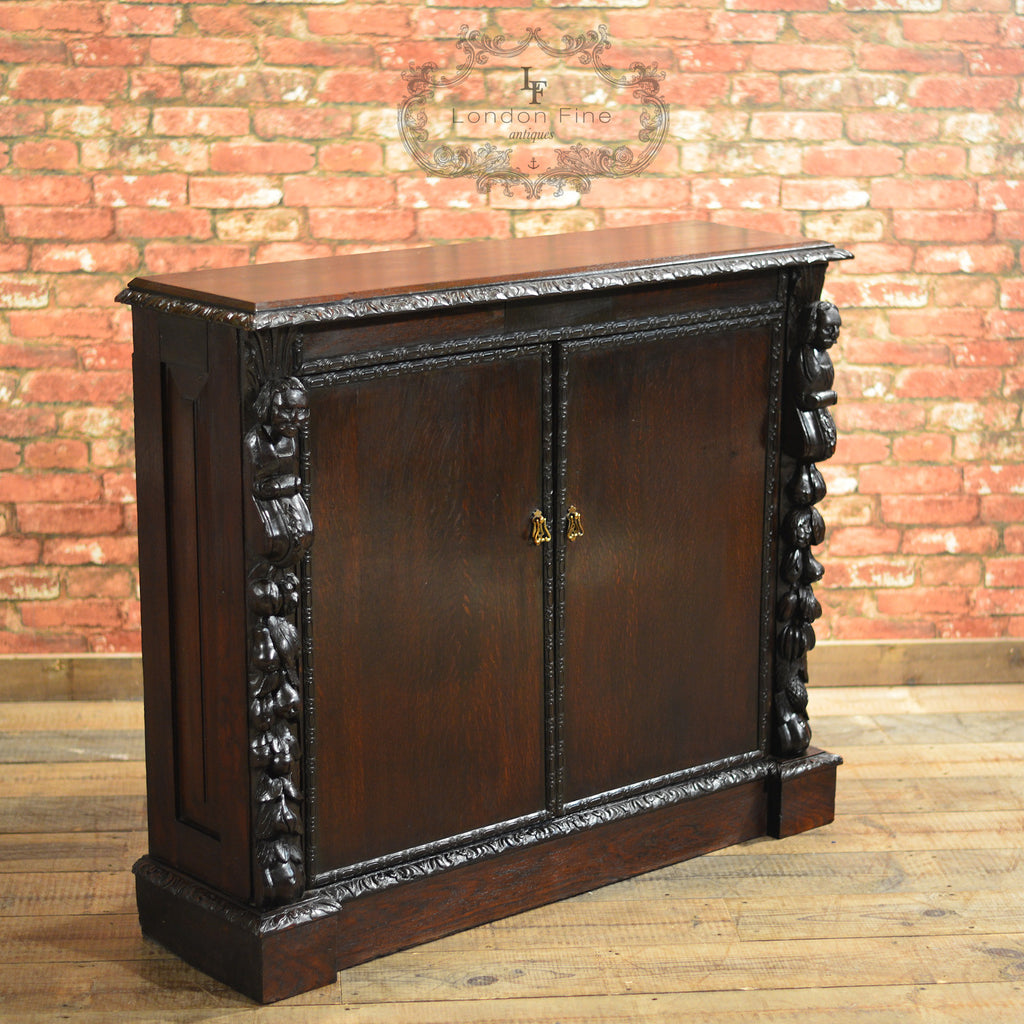 Victorian Library Bookcase - London Fine Antiques
