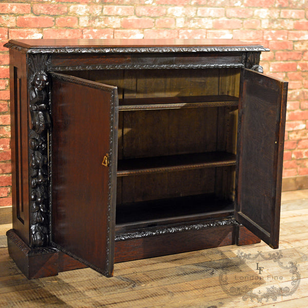 Victorian Library Bookcase - London Fine Antiques