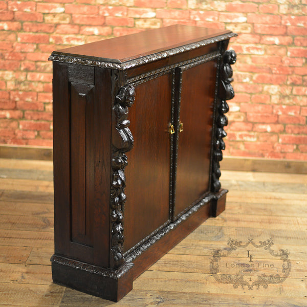 Victorian Library Bookcase - London Fine Antiques