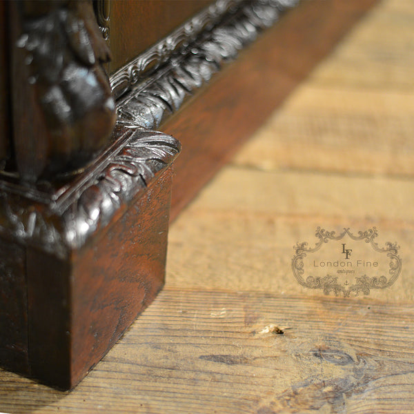 Victorian Library Bookcase - London Fine Antiques
