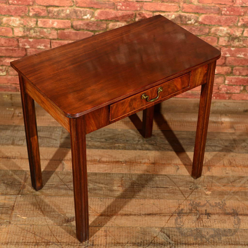 Victorian Mahogany Side Table, c.1860 - London Fine Antiques