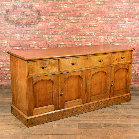 Victorian Oak Sideboard, c.1900 - London Fine Antiques