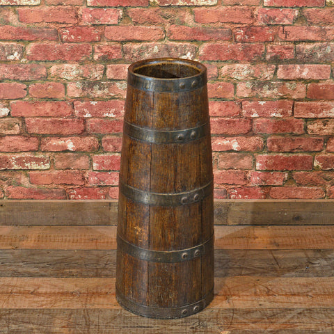 Victorian Coopered Oak Stick Stand, c.1850 - London Fine Antiques