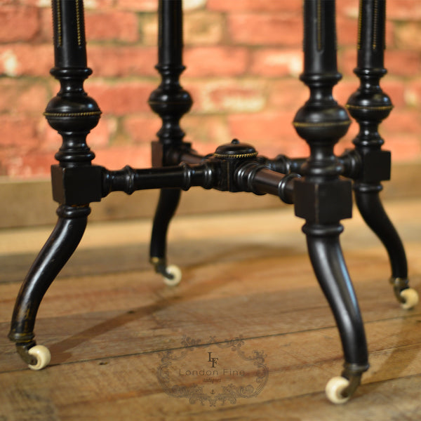 Aesthetic Period Octagonal Window Table - London Fine Antiques