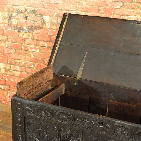 Charles II Coffer - London Fine Antiques